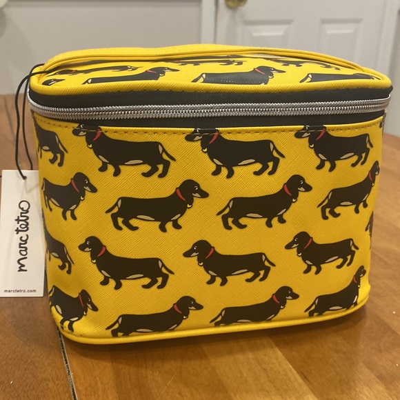 Marc Tetro Other - NWT.  Marc Tetro dachshund cosmetic bag.